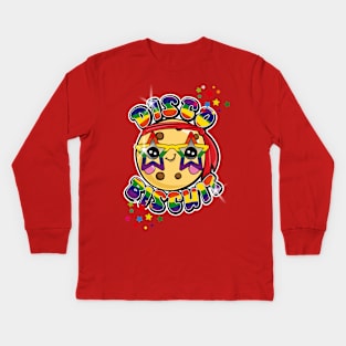 Disco Biscuit Kids Long Sleeve T-Shirt